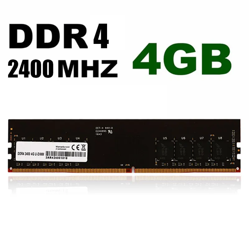 

Computer Memory Desktop 2400Mhz RAM 4GB DDR4 Store High Speed PC Memory Storage Game for Desktop