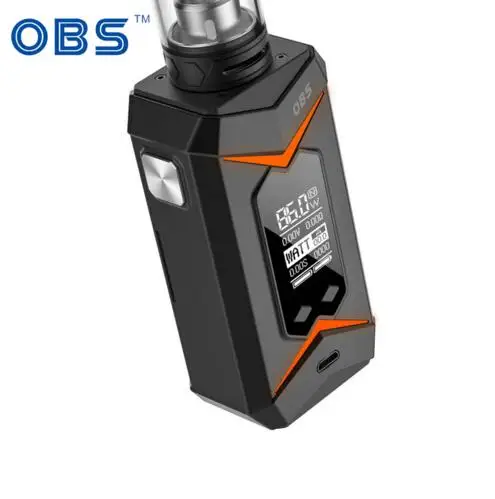 100% Оригинальный OBS летучая мышь TC коробка мод 218 Вт Vape испаритель для электронной
