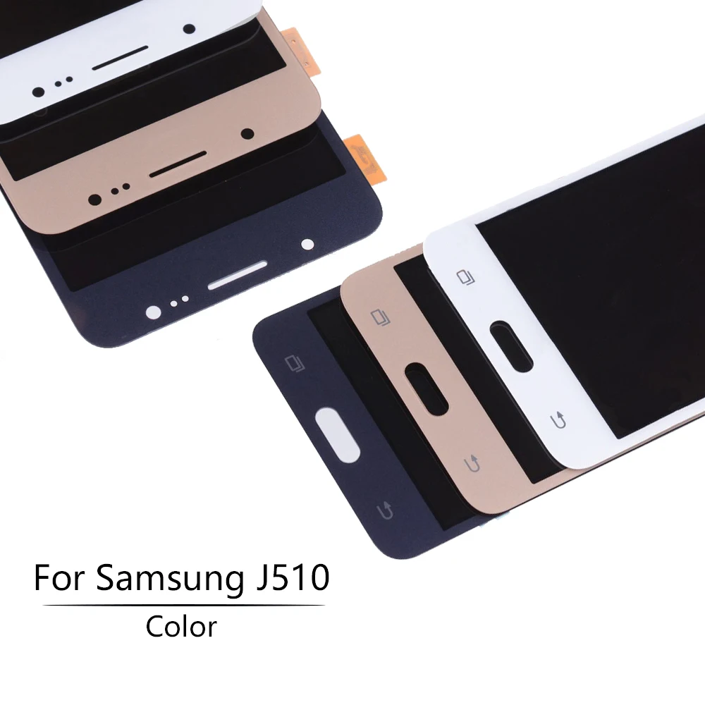 ЖК дисплей 5 2 &quotSuper AMOLED для SAMSUNG Galaxy J510 сенсорный экран с дигитайзером J510FN J5 2016