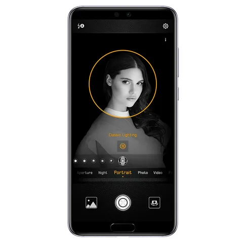 Stock Huawei P20 Smartphone Android 8 1 RAM 64G 128G ROM Kirin 970 Face 5 8   Full View Screen EMUI 8 1 24MP Front Camera