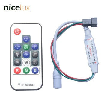 

DC Connect Cable for 3 Pin WS2812 Digital Light LED Pixel Strip with RGB RF Remote DIY Controller WS2812B Control JST Connector