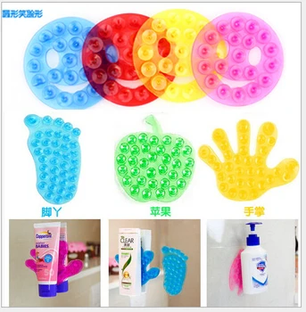 

10pcs/lot New Strong Double Sided Suction Palm PVC Suction Cup, Double Magic Plastic Sucker Bathroom