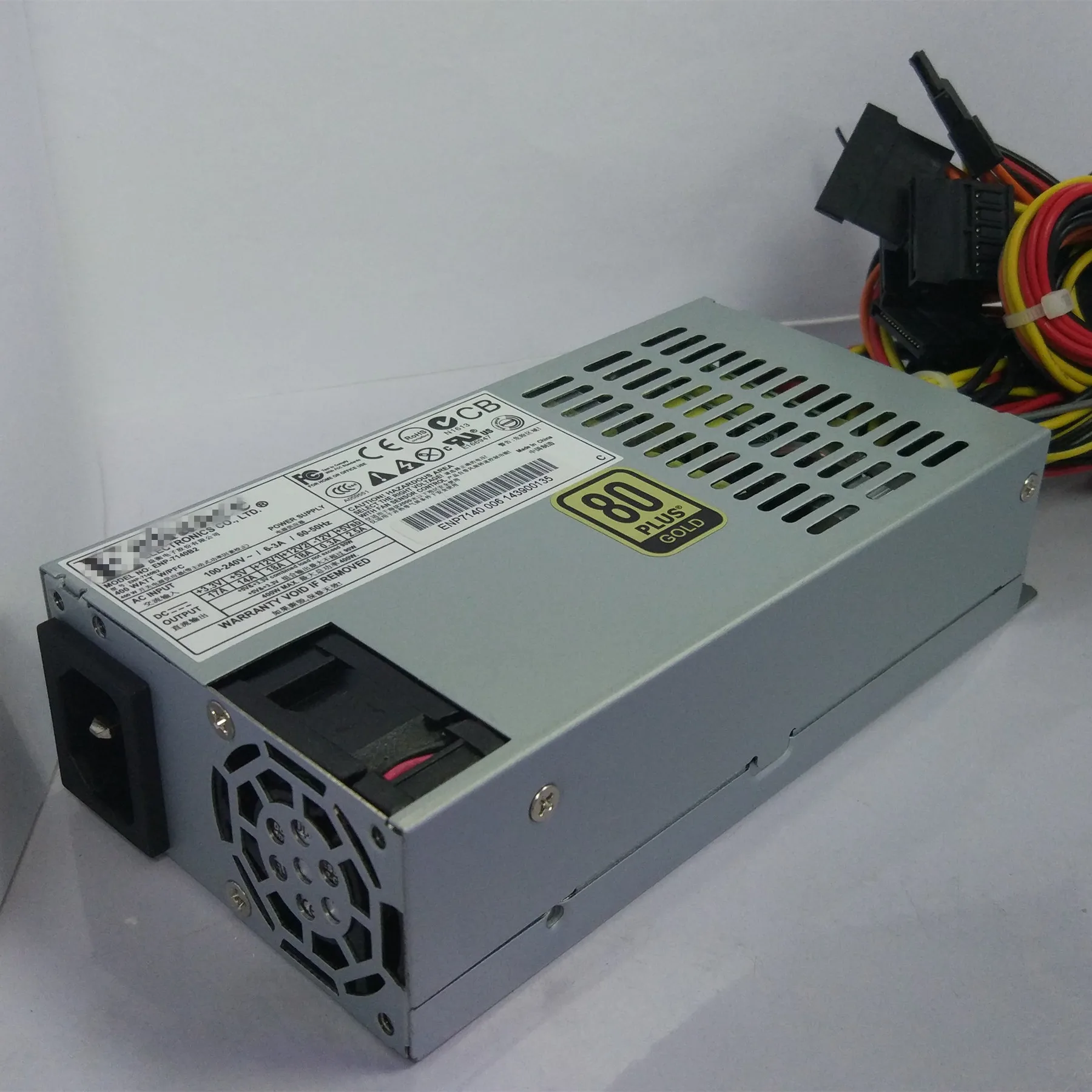 Высокая эффективность psu Номинальная 1U flex источник питания 400 Вт промышленный сервер Мини компьютер NAS шасси ENP7140B2 80 плюс золото