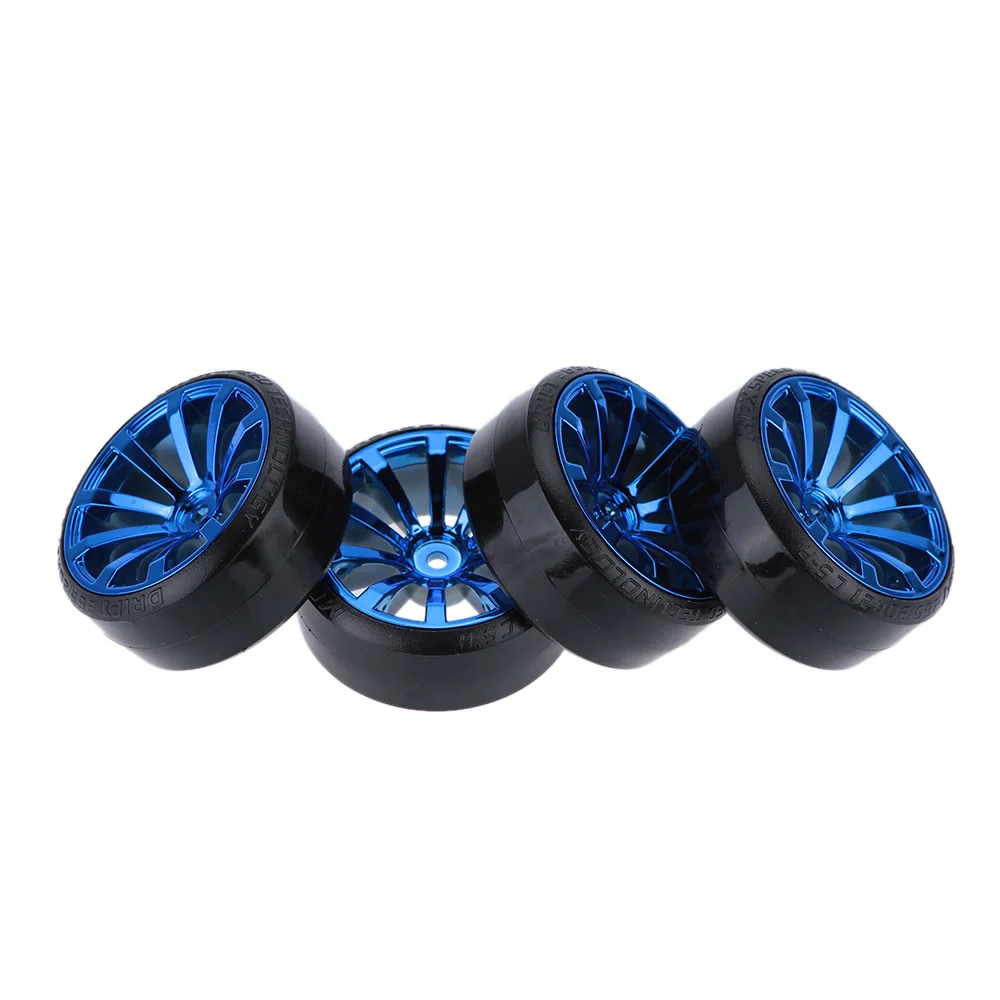 4Pcs  Set 110 RC Drift Car Tires Hard Tyre Wheel for Traxxas HSP Tamiya HPI Kyosho On-Road Drifting Cas RC Vehicle Part (5)