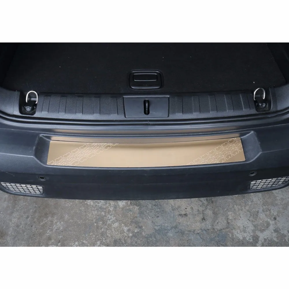 Защита багажника заднего бампера из алюминиевого сплава Защита от царапин отделка блестками украшение для Renegade автомобильный Стайлинг