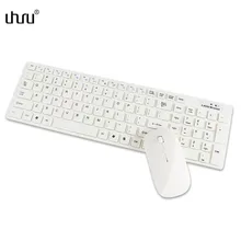 Uhuru 2.4G Mini Wireless Compact Keyboard and Mouse Combo with Dedicated Hot Keys for Windows 10 / 8 / 7 / Vista / XP Tv Box