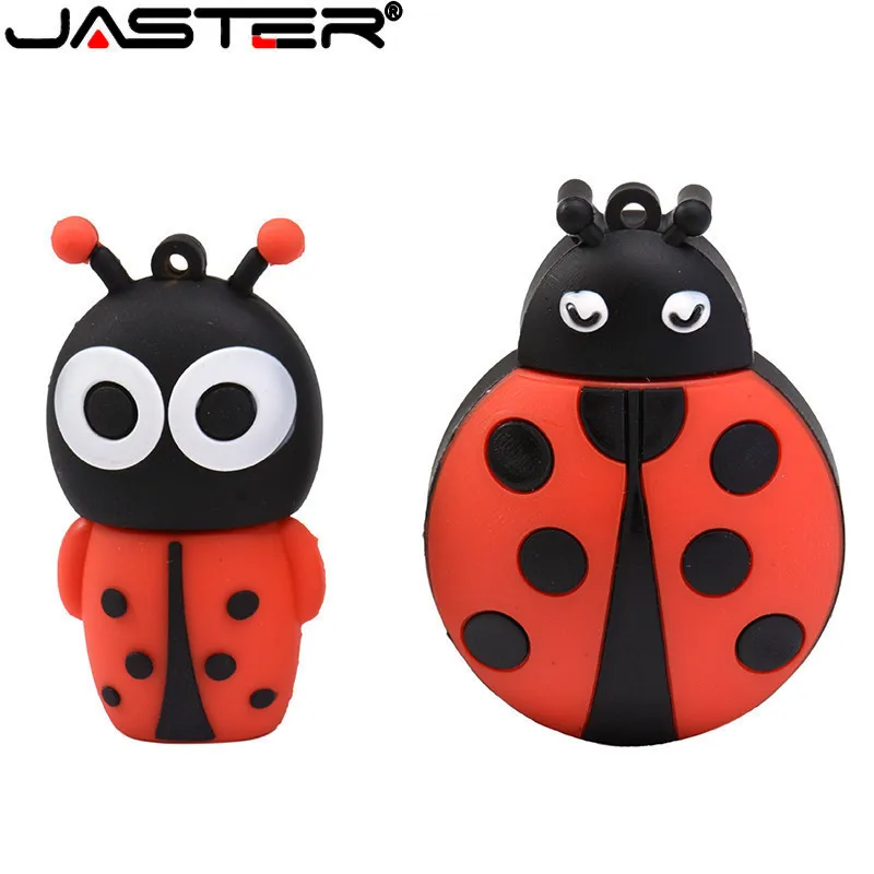 

flash usb drive disk cute Beetle memory stick Pen drives personalized mini pendrive 4gb 8gb 16gb 32gb Ladybug cle usb 2.0