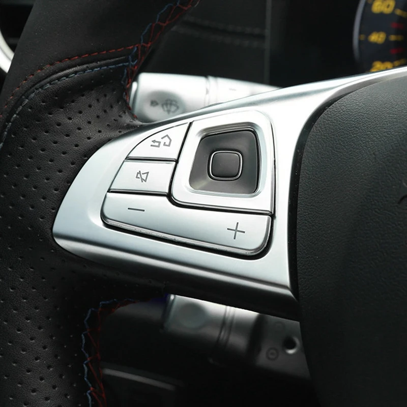 Abs для Mercedes Benz E Class W213 E200 300 и т. Д. 2016 8 автомобильные кнопки на рулевом колесе