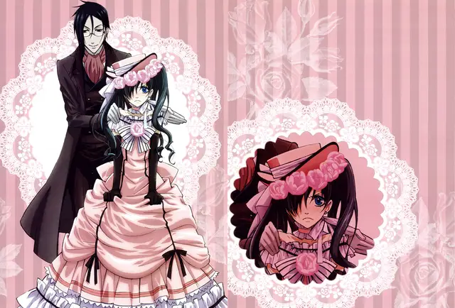 Anime Black Butler Kuroshitsuji Ciel Sebastian Michaelis Art Book