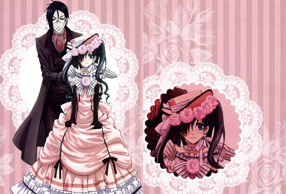 Anime Black Butler Kuroshitsuji Ciel Sebastian Michaelis Art Book