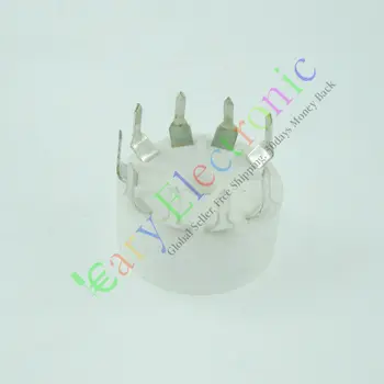 

Wholesale and retail 8PCS 9 PIN PCB ceramics VACCUM TUBE SOCKET SAVER FOR 12AU7 12AX7B AUDIO tube amp free shipping