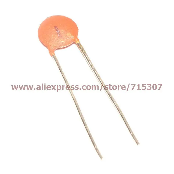 Disco De Cerámica Capacitor 2.2 Pf paquete De 50