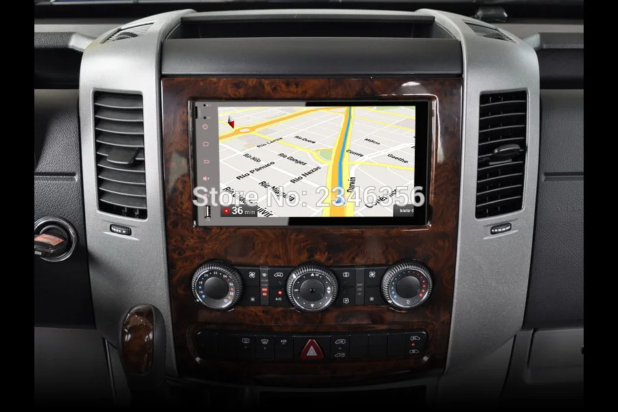 Clearance Erisin ES8892B 9" Android 8.0 Octa core 4G RAM Car DVD Player DVR DAB+ DVD  for Mercedes A/B Class Sprinter Vito Viano 2