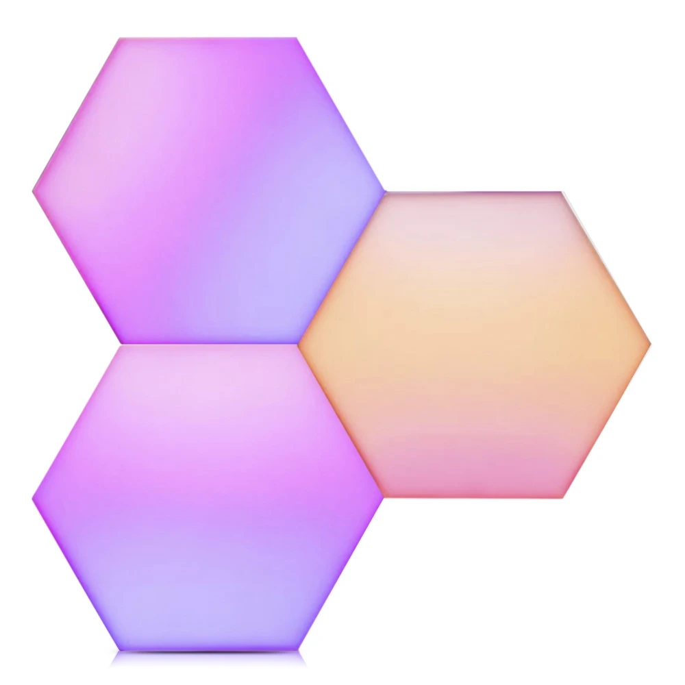 

NEW Quantum Lights Creative Geometry Assembly LED Night light Decorative lamp Smart Control Panel Light for Xiaomi smart speaker