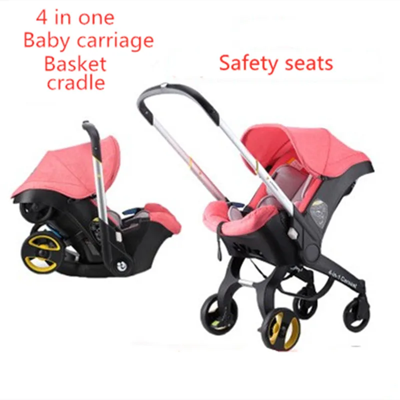 

Baby stroller Newborn baby basket cart safety seat two-way three-in-one multi-purpose cart lightweight folding car
