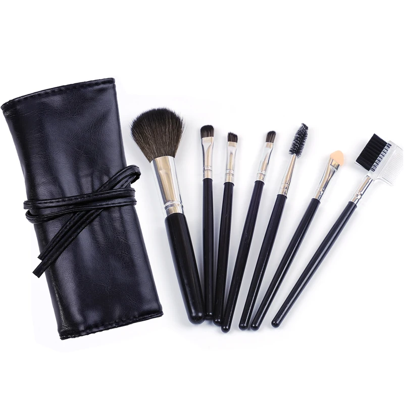 

MECOLOR 7 pcs Makeup Brushes set kits for eyeshadow eyeliner eyebrow brush face blush powder cosmetic foundation beauty tools