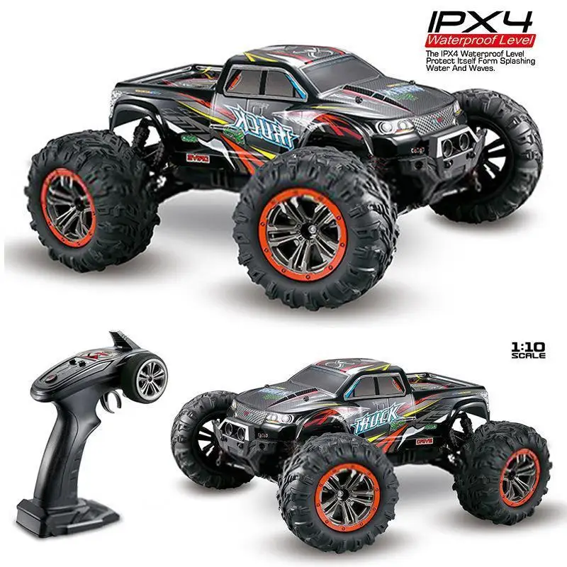 

XINLEHONG TOYS RC Car 9125 2.4G 1:10 1/10 Scale Racing Cars Car Supersonic Monster Truck Off-Road Vehicle Buggy Electronic Toy