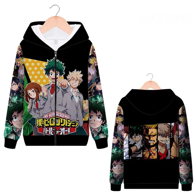 my hero academia hoodie women