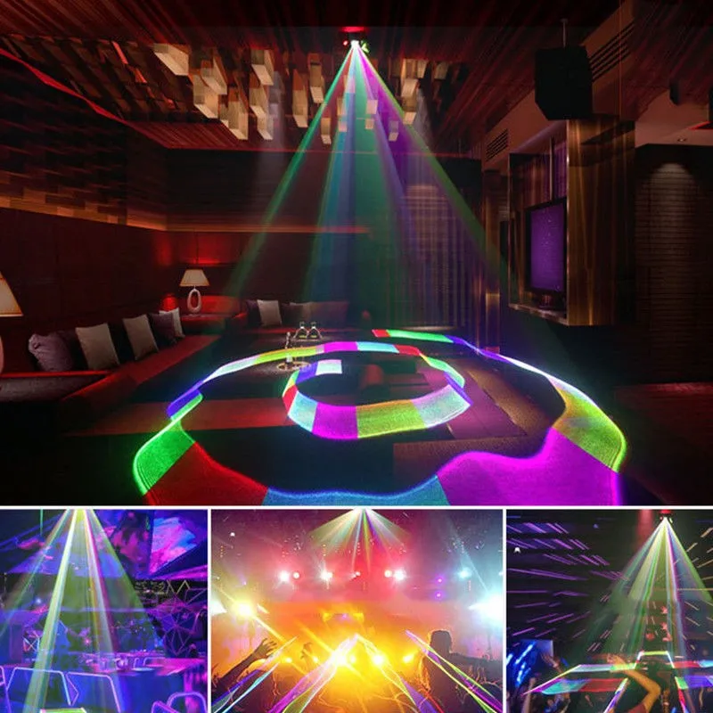 

Smart RGB Laser DMX RGB Stage Light 3D Effects DJ Red Green Blue Full TDM-RGB400