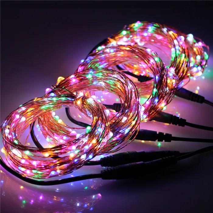 Quality 10M/20M/30M/50M Led Silver / Copper Wire 100/200/300/500 LED String Light Starry Lights for christmas wedding holiday Quality 10M/20M/30M/50M Led Silver / Copper Wire 100/200/300/500 LED String Light Starry Lights for christmas wedding holiday