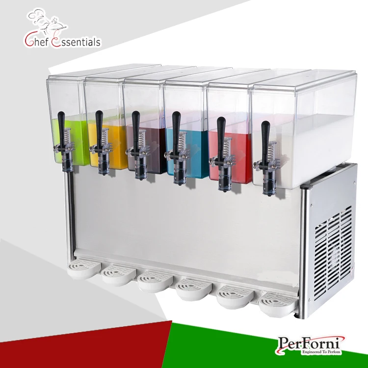 BAYSJ12X6 Juicer Dispenser Cold Drink dispenser for juice coffee soft drinks in hotel restaurant