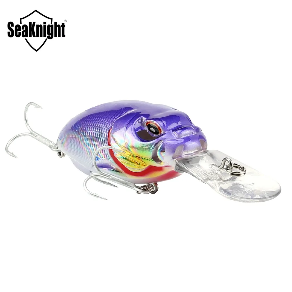 SeaKnight sk035 Crankbait Бас Рыбалка приманки 1 шт. 13.5 г 55 мм 1.5 м воблеры приманку VMC крюк wobbers