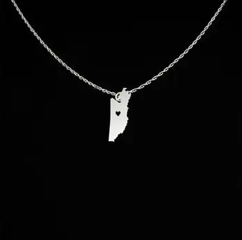

Trendy High Quality Copper Belize Jewelry Personalized Names Or Letters Belize Necklace Best Travel Gift For Friend YP4069