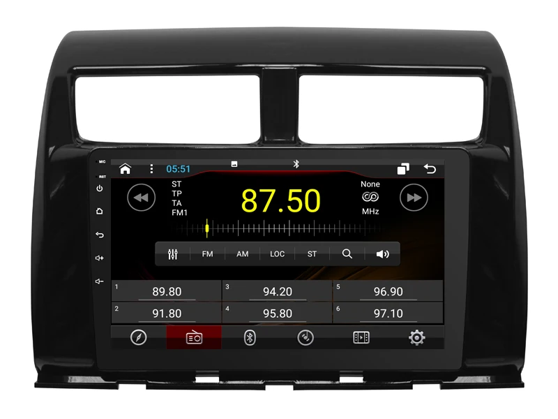 Best DSP android 8.1 gps navigation for HONDA MyviICON Navirider car multimedia player stereo radio tape recorder headunit 2