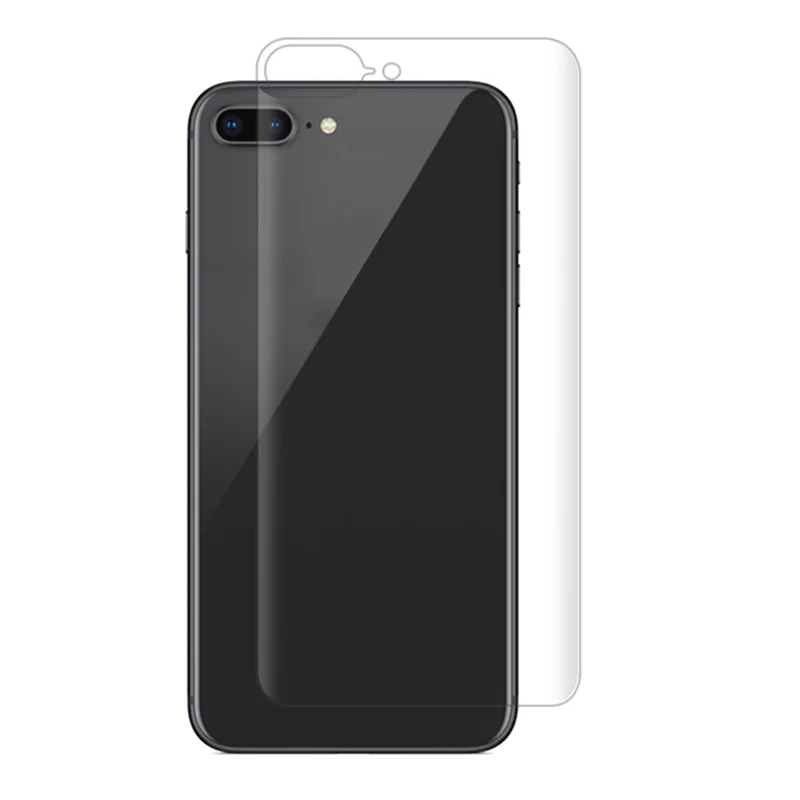 Для IPhone 7plus высокая четкость защита экрана передняя + задняя ПЭТ мягкая пленка