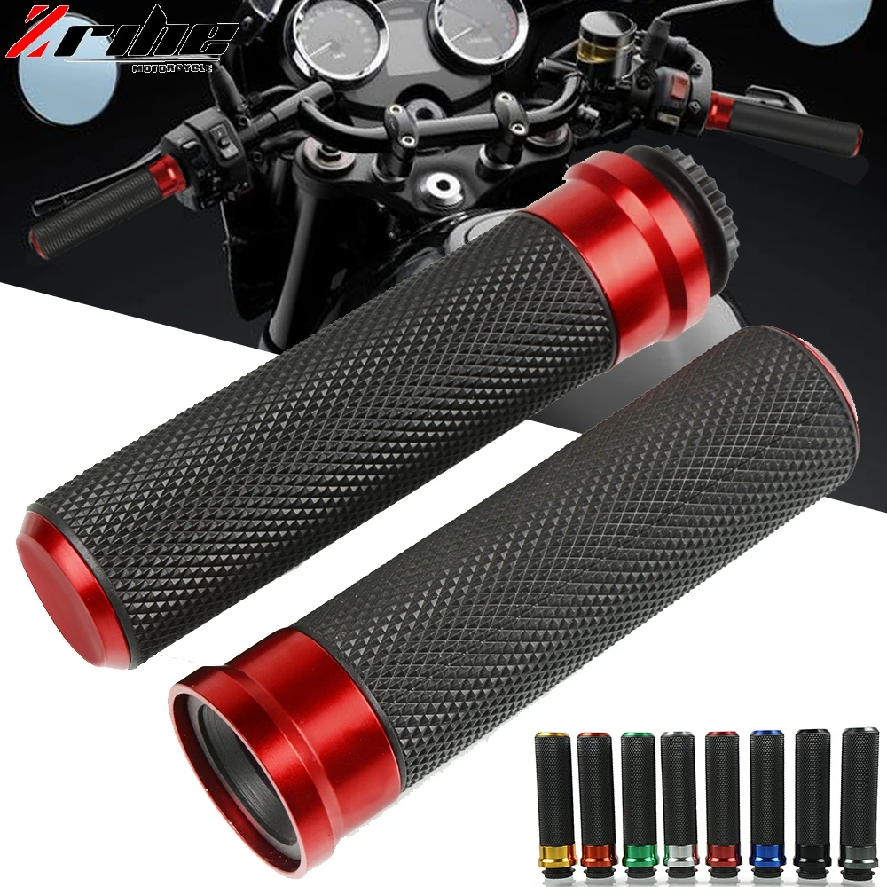 

Universal 22mm racing Motorcycle Handle Handlebar Moto Grips CNC for Honda dio cb400 hornet shadow cbr steed KTM Hyosung Suzuki