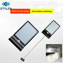 Солнечный уличный свет 450LM 36 светодиодный PIR датчик движения лампа Солнечный настенный светильник наружная водонепроницаемая лампа безопасности для сада лампа для дорожек