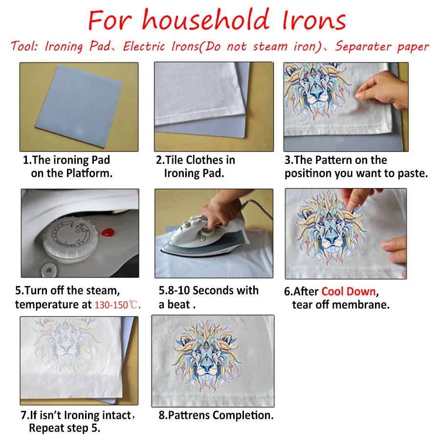 5-British Flag Parches Ropa Diy Accessory New Design Clothes Decoration Washable Print On T-Shirt Iron On Patches