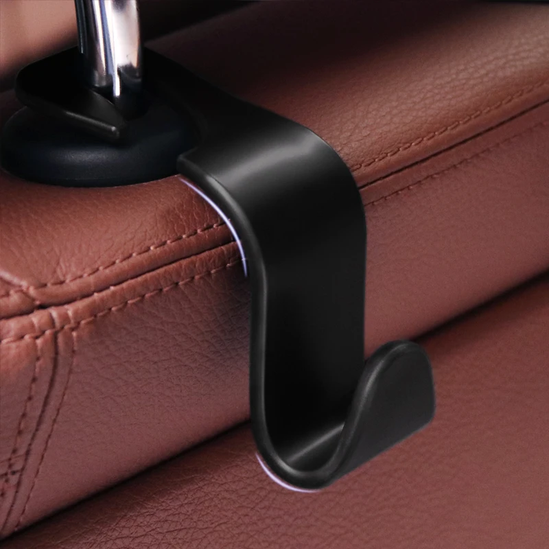 Зажим Автомобильный крючок для автомобильного сиденья авто подголовник крючок держатель для сумок для автомобиля сумка кошелек Ткань Продуктовый пальто хранение Авто застежка