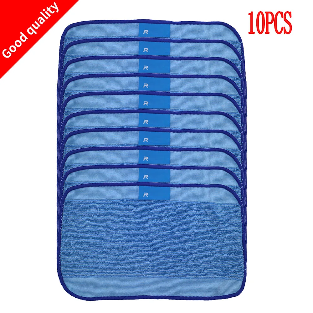 10pcs High quality Wet Microfiber Mopping Cloths for