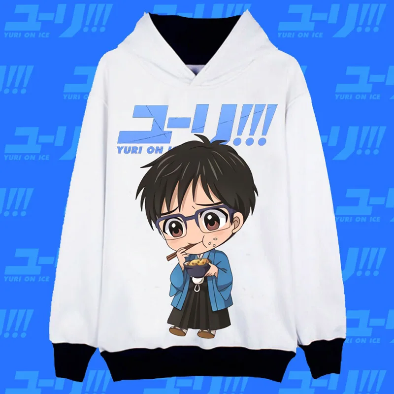 Cosworld YURI!!! On ICE Yuri Victor Katsuki Yuri Men Women Jacket Coat Sweatshirt Casual Anime Sportswear Hoodie (5)