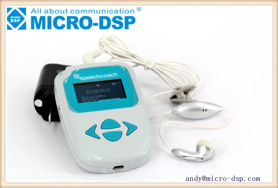 device for therapeutic,anti stammering stop stutteringdevice hearing