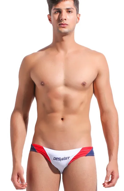 Новые шорты для купания, мужские плавки, низкая сексуальные мужские шорты для плавания с строк по ватерлинии бикини мужские плавки