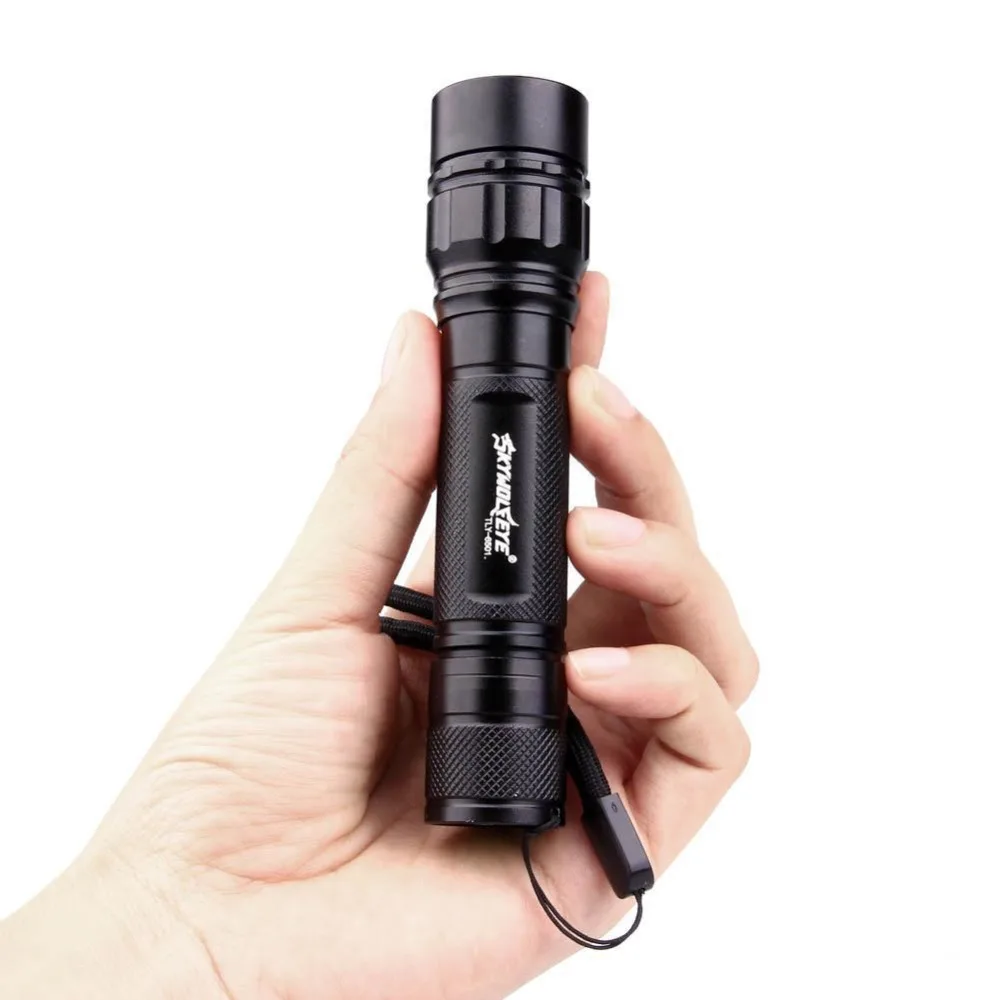 Светодиодный фонарик 2000 лм 3 режима XPE T6 lampe 18650 мощный с масштабируемым фокусом