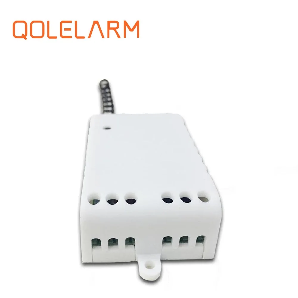 QOLELARM 1pc/lot free ship 433 mhz Wireless smart socket home appliance control smart home automation for wi-fi gsm alarm system