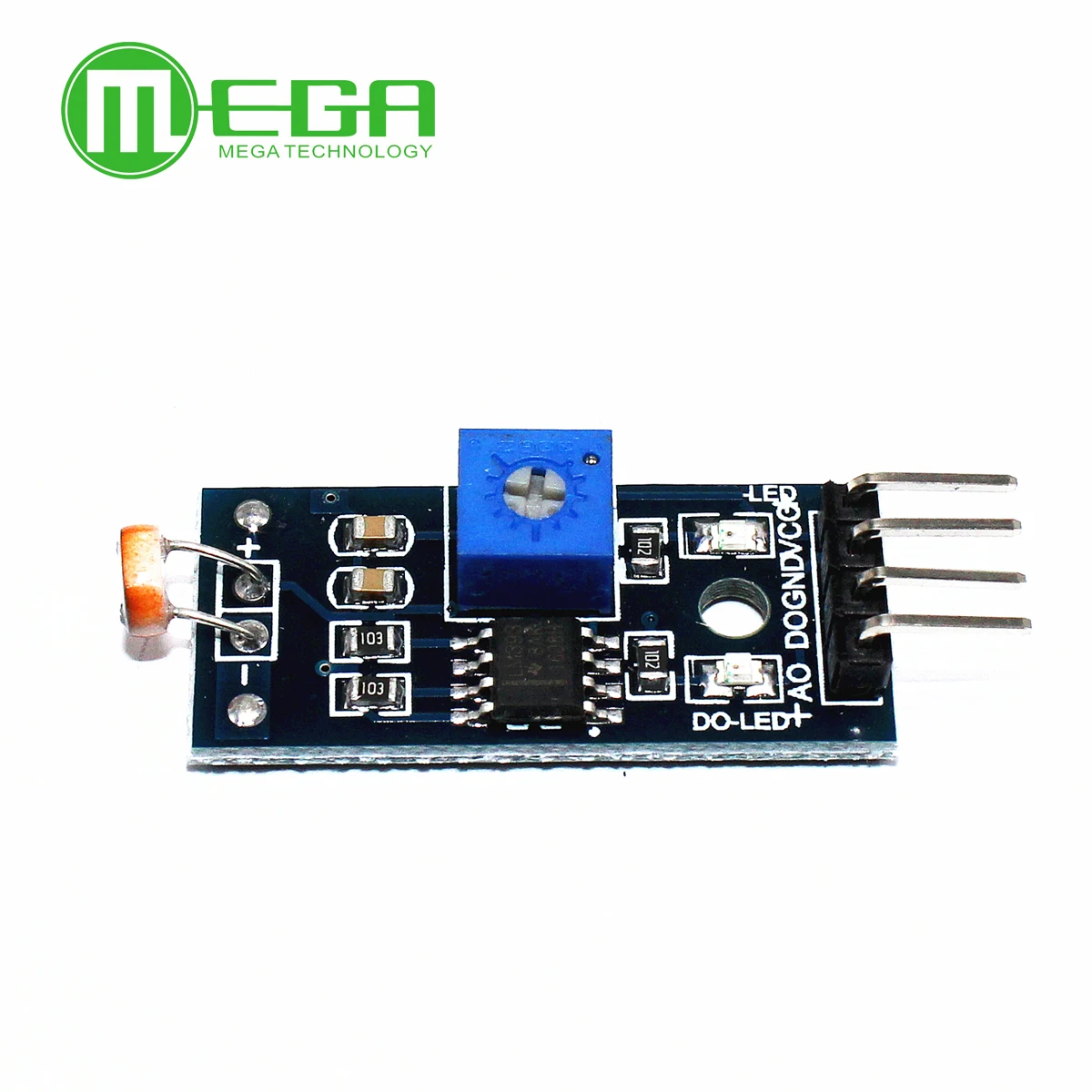 LM393 4pin оптический чувствительный датчик сопротивления