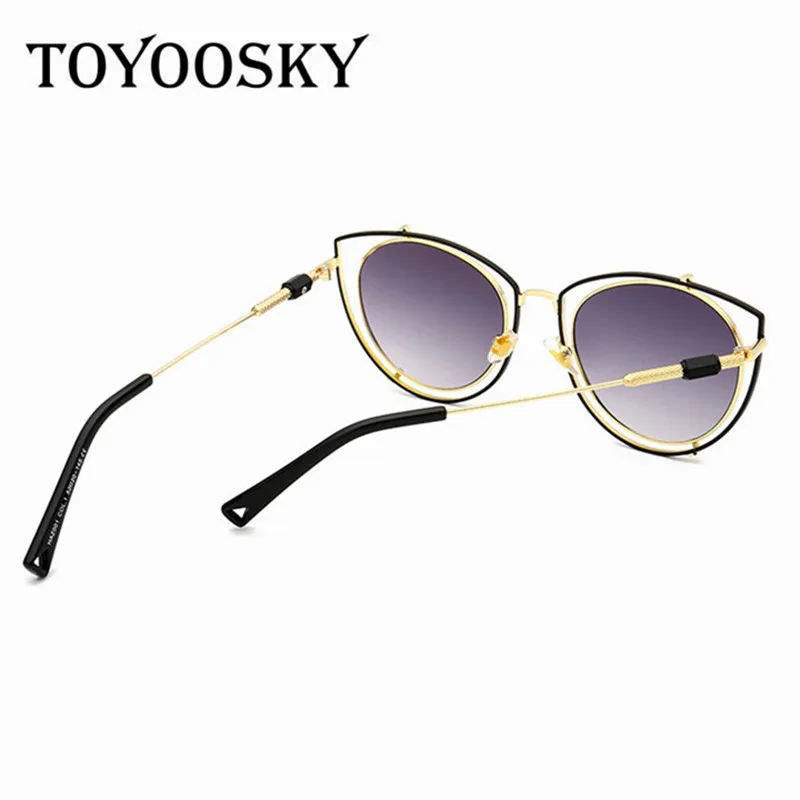 Toyoosky для девочек Новинка 2017 года Для женщин Солнцезащитные очки Винтаж кошачий
