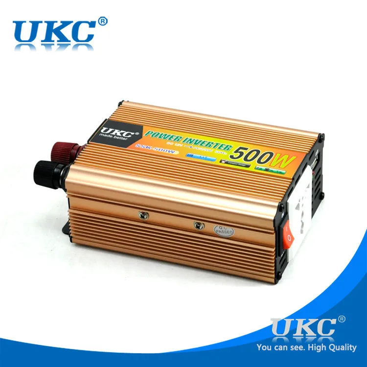 US $33.99 Inverter 24v 220v 50hz 500w Golden Power Inverter Universal Solar Inverter Car Inverter Modified Sine Wave Free Shipping
