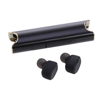 

1 Pair Mini Wireless Bluetooth In Ear Earphone Sports Waterproof Stereo Earbuds Handsfree Phone Call Earpiece with Charging Dock