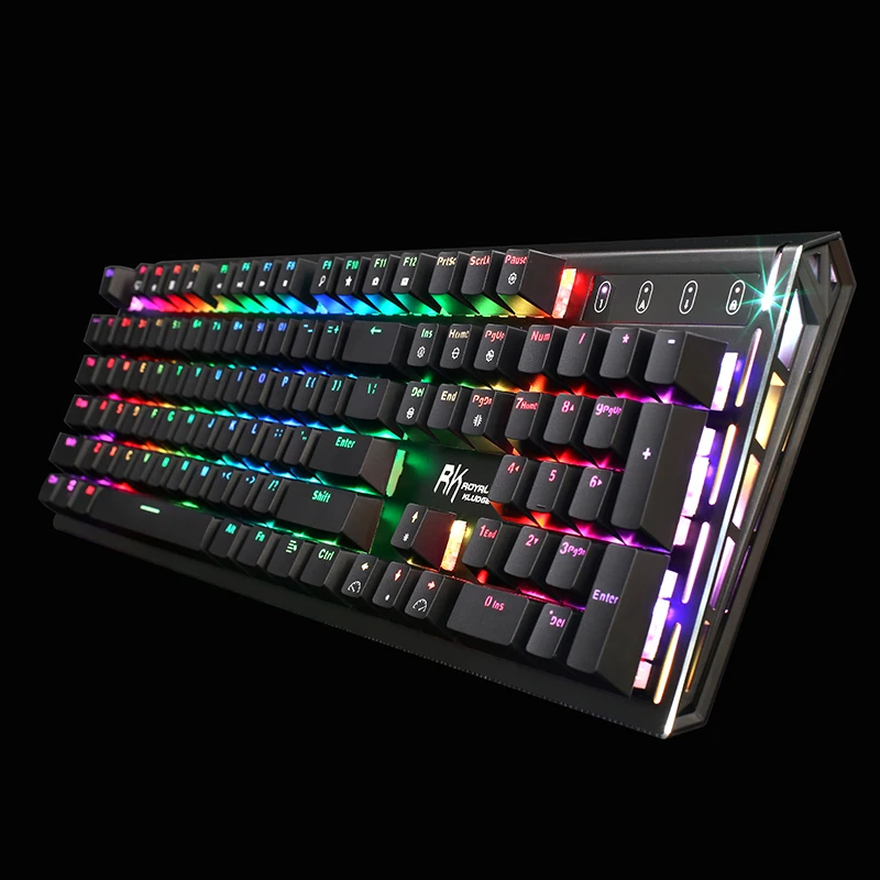 Professional RK 104 Keys Ergonomic Keyboard with Floating ABS Keycap