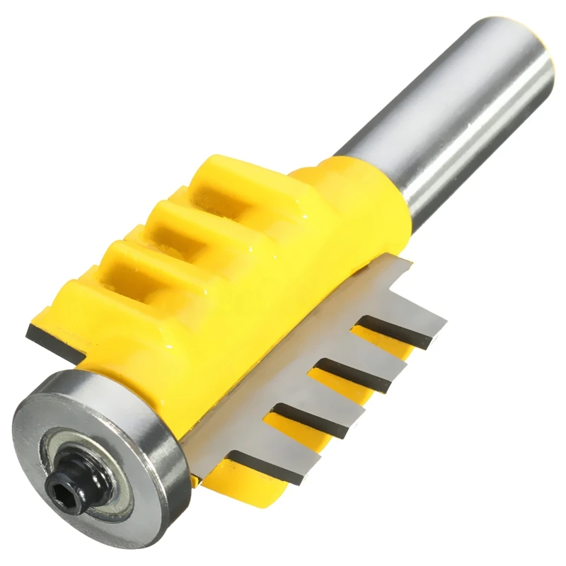 

HHO-New 1/2 inch Shank Reversible Bit Woodwork Cutter Finger Joint Glue Joint Router