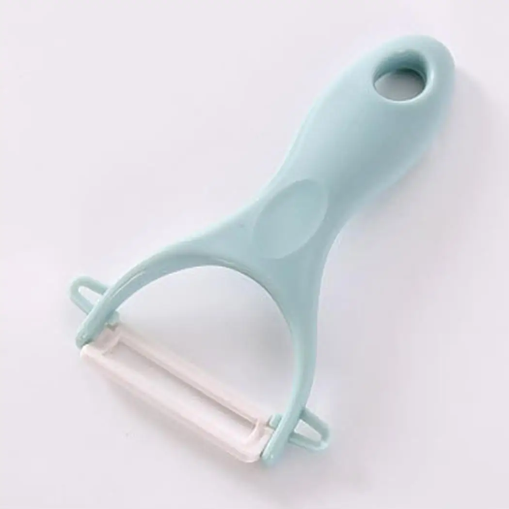 

3 Colors Fruit Vegetable Peeler Creative Stainless Steel Ceramics Fruit Peeler Parer Cutter Kitchen Tool Vegetable Peeler