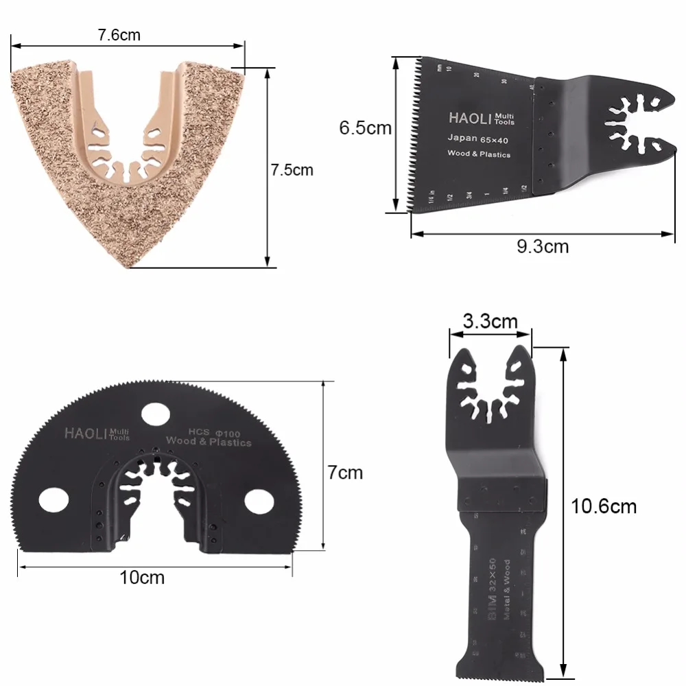 Осциллирующий многофункциональный инструмент резак пила Мультитул точные Деревообрабатывающие инструменты биметаллический/Флеш Сегментированный/точность