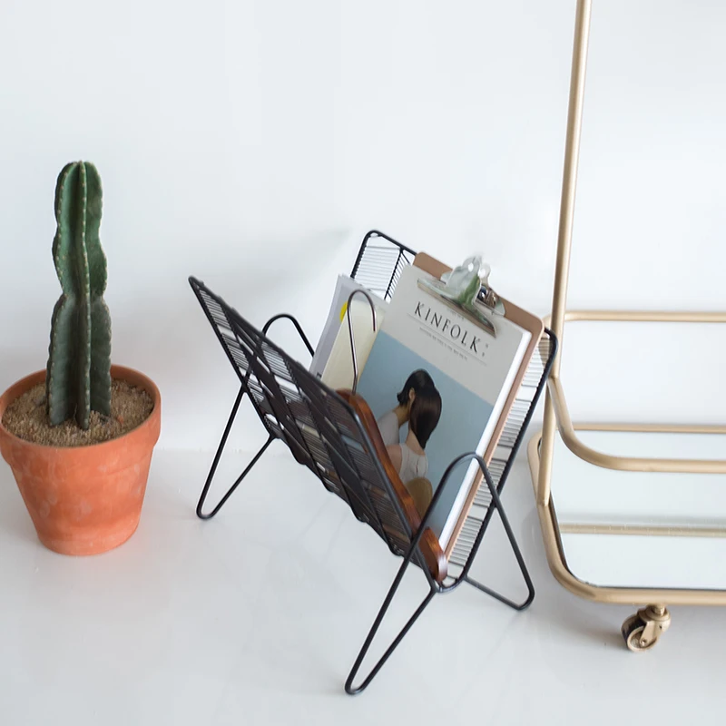 منقولة نوع الكلمة رف الحديد أسلاك معدنية مجلة رف رف نوم desktop