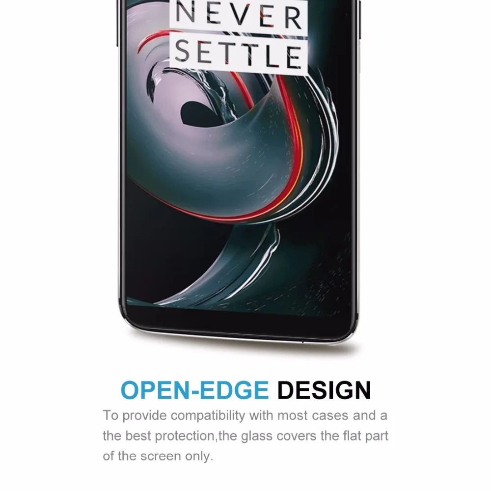 Экран протектор для Oneplus 5T 0 26 мм 9H твердость поверхности 2.5D с округленными