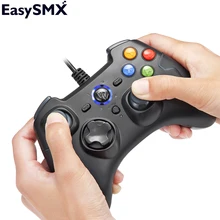 EasySMX ESM-9100 USB проводной геймпад с вибрацией игровой контроллер ударный Джойстики для Android смартфон ПК PS3 ТВ коробка геймеры
